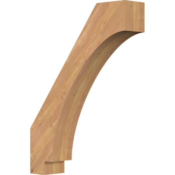 Ekena Millwork 5 1/2"W x 24"D x 32"H Imperial Smooth Knee Brace, Western Red Cedar BRC06X24X32IMP00SWR - main